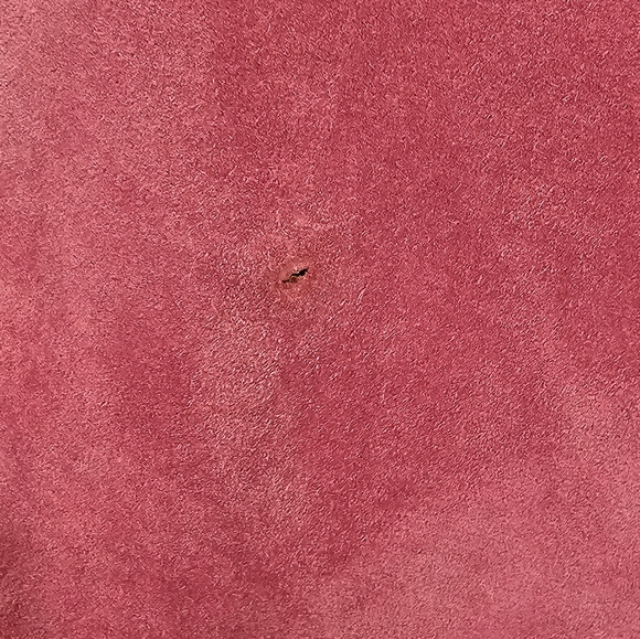 Morgan Taylor Vintage Leather Dress Medium Pink - Picture 8 of 8